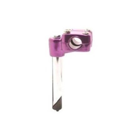 BIG ROC TOOLS Big Roc Tools 57SYC450P Handle Bar Stem - Purple; 140 mm 57SYC450P